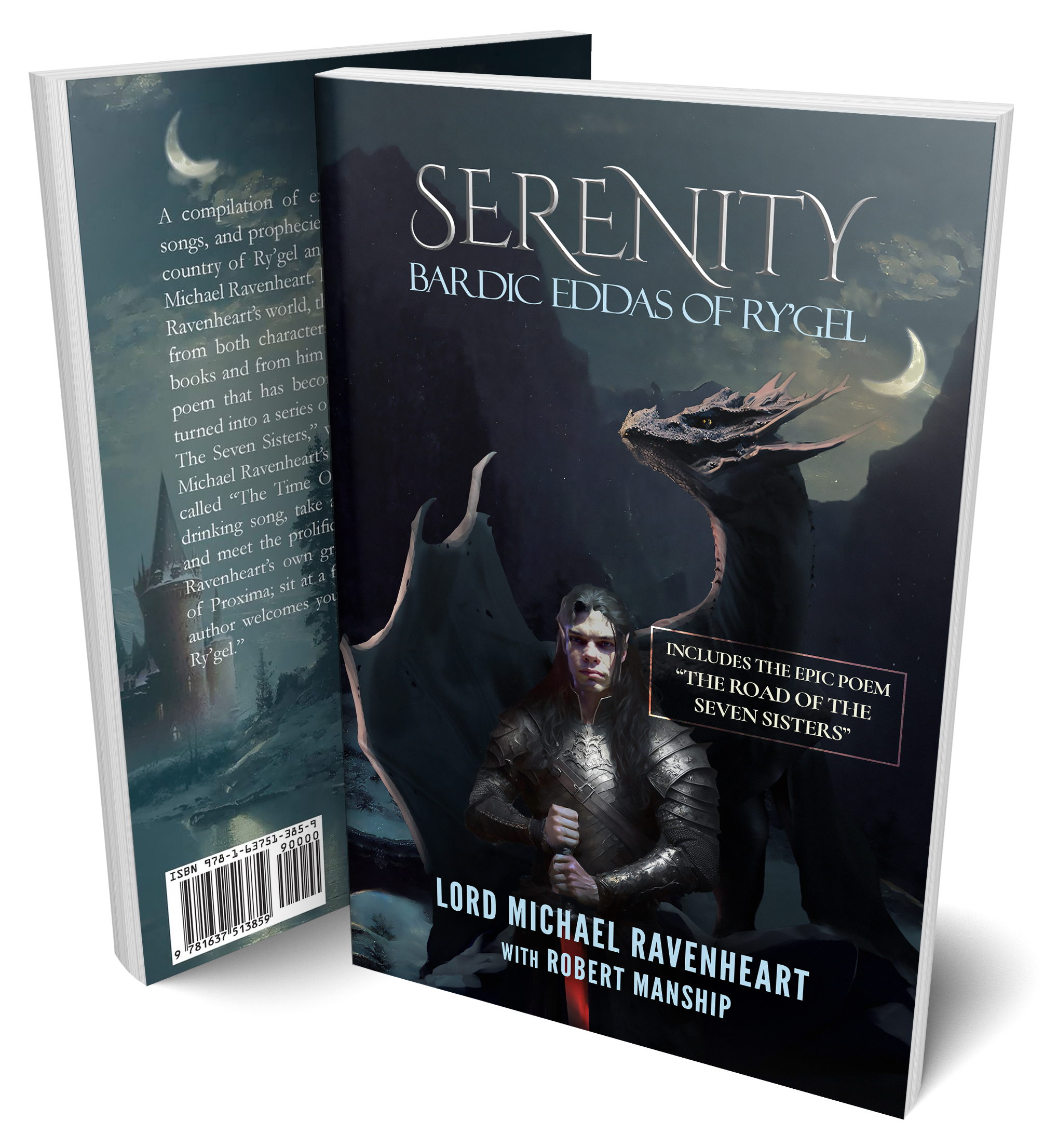 Cover of 'Serenity: Bardic Eddas of Ry'gel' by Lord Michael Ravenheart